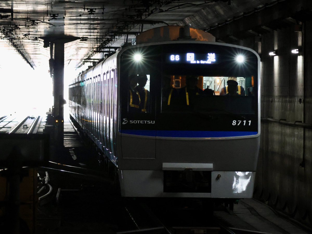 k1na50's tweet photo. 2026/05/07
8711×10 かしわ台出場試運転(検査明け) https://t.co/XoBmlBvIYI