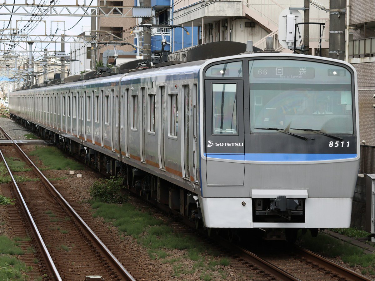k1na50's tweet photo. 2026/05/07
8711×10 かしわ台出場試運転(検査明け) https://t.co/XoBmlBvIYI