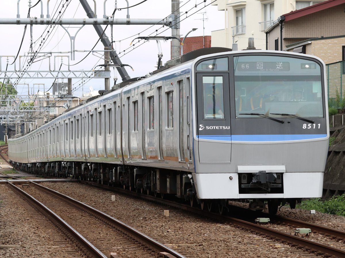 k1na50's tweet photo. 2026/05/07
8711×10 かしわ台出場試運転(検査明け) https://t.co/XoBmlBvIYI