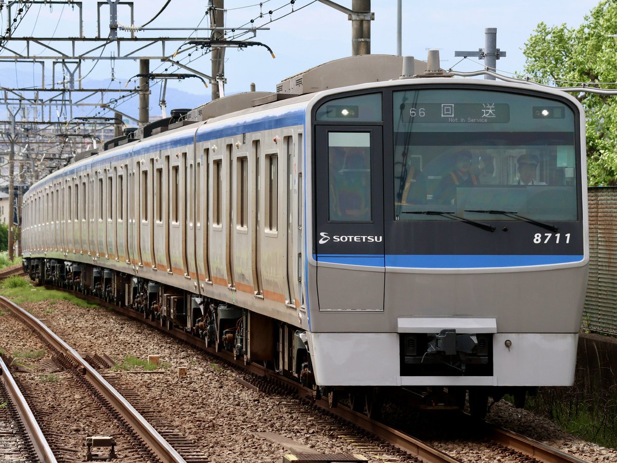 k1na50's tweet photo. 2026/05/07
8711×10 かしわ台出場試運転(検査明け) https://t.co/XoBmlBvIYI