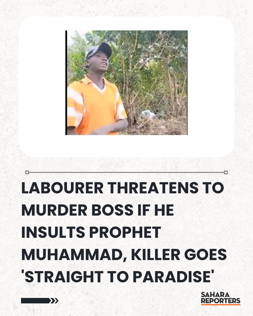 Sahara Reporters tweet media