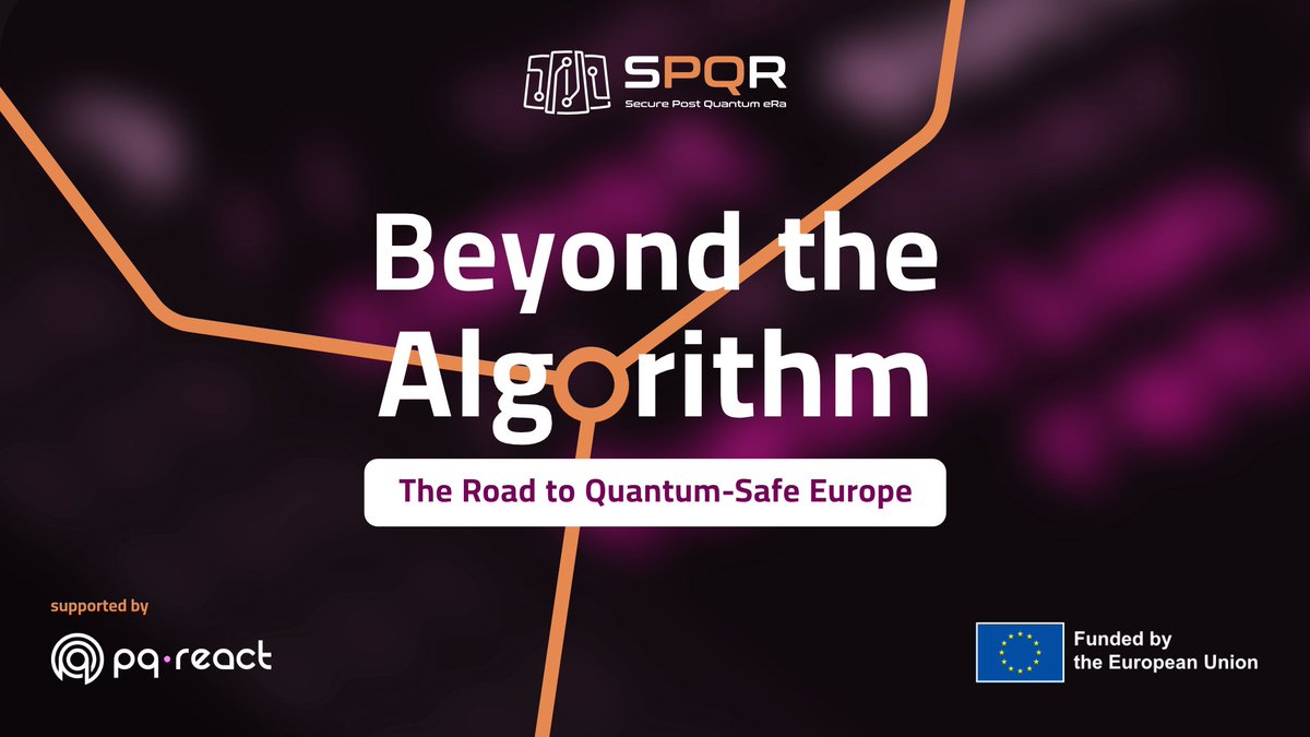 PQREACT's tweet photo. 🔖Save the date!

The SPQR Cluster &amp; PQ-REACT Final Event will take place on the 11th of June 2026, at NORD Events Center by Globalworth, in Bucharest, Romania!

👉 Explore our event and register today: https://t.co/gpA1PPZnnU

#PQREACT #HorizonEU https://t.co/5xP2kAQl7v