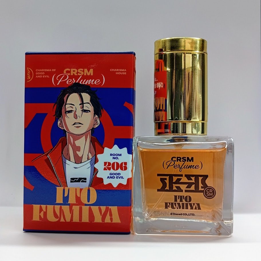 入荷情報】 超人的シェアハウスストーリー『カリスマ』 オードトワレ