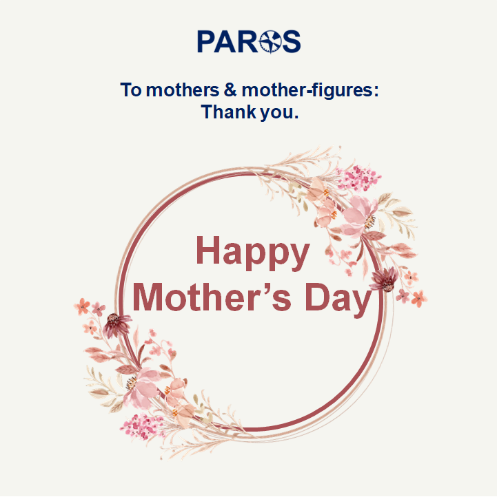 ParosCanada's tweet photo. Some of the most important influence in our lives doesn’t come from what is said, but from what is lived every day.
Today, we honour mothers &amp; mother-figures everywhere, those who shape lives in ways that often go unspoken, but never unnoticed.
Happy Mother’s Day from PAROS. https://t.co/P0GwrdKxlw
