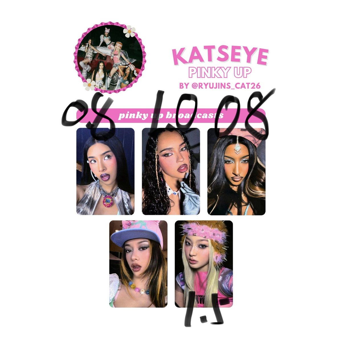 ok8648730198103's tweet photo. 캣츠아이 공방 포카 양도
gnarly era 
sophia lara manon yoonchae✅
pinky up era
sophia lara daniella yoonchae✅
wts katseye broadcast photocard https://t.co/jZGhvCL5ae