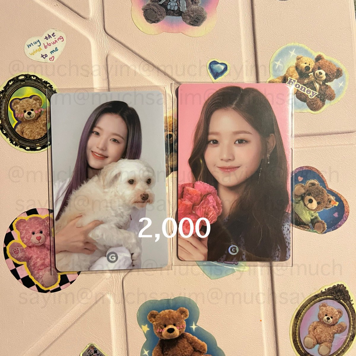 muchsayim's tweet photo. 아이브 아이즈원 양도 wts izone ive yujin wonyoung g market
ยูจิน วอนยอง อุ้มหมา 

ราคาตามภาพไม่รวมส่ง 
ค่าส่ง 30 
#ตลาดนัดizone #ตลาดนัดive https://t.co/TVoVoTVRyg