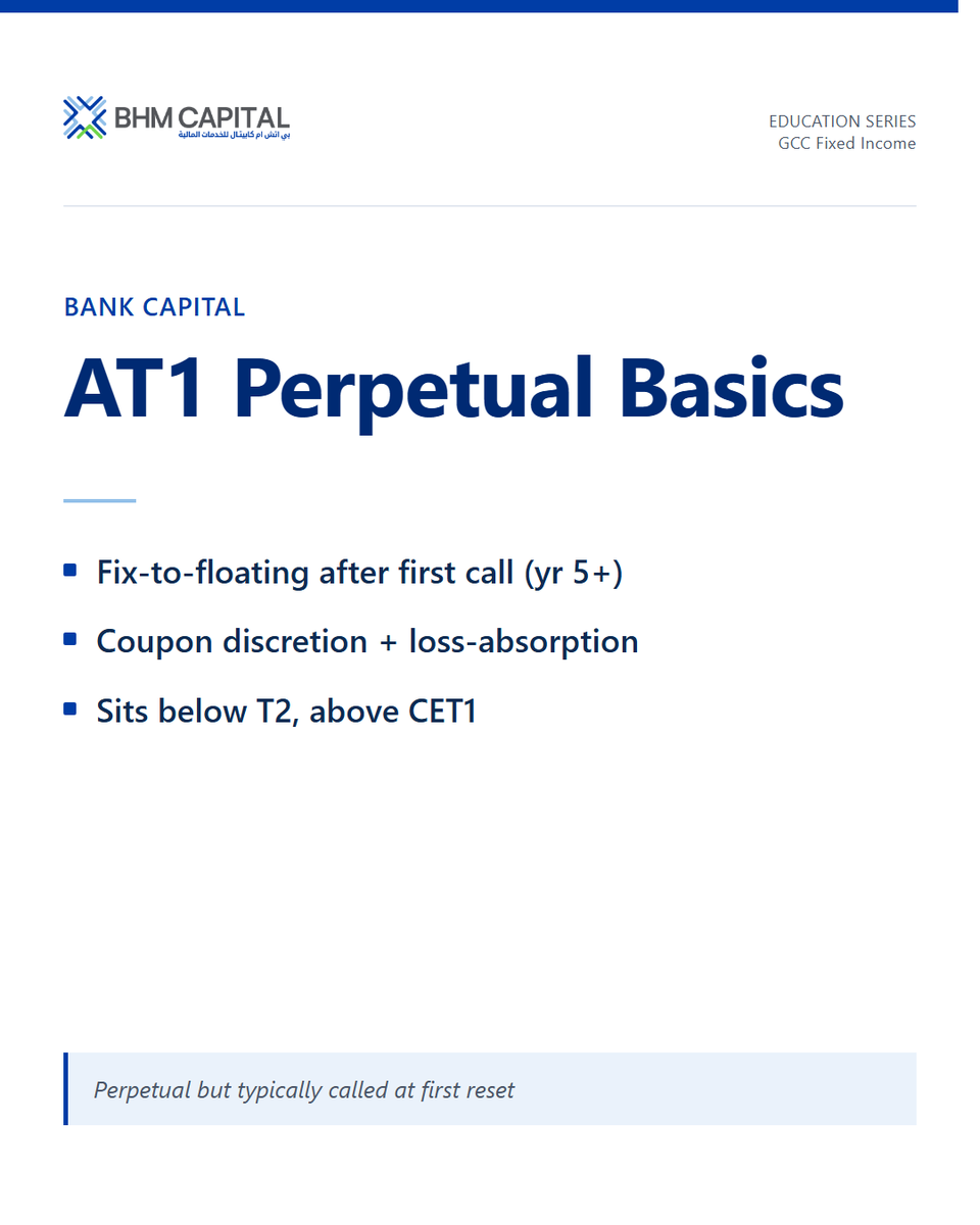 Bank Capital — AT1 Perpetual Basics AT1 (Additional Tier 1) bonds are ...