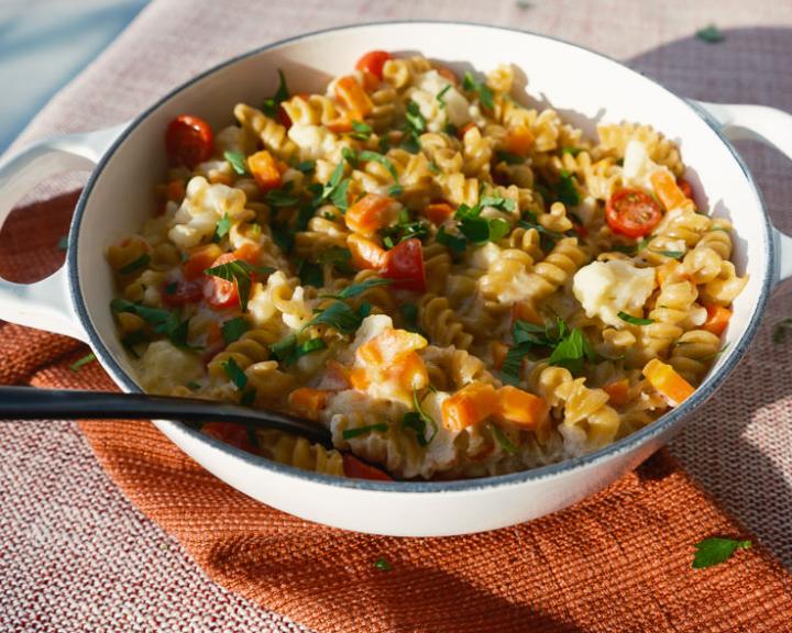 EJFHC's tweet photo. Veggie Mac and Cheese
from American Diabetes Association
Sneak in some veggies and a serving of whole grains with this Veggie Mac and Cheese. This is a kid-approved side dish is a healthier version of the classic mac and cheese recipe. 

https://t.co/jzi4SCqnTQ https://t.co/4twndR2dJf
