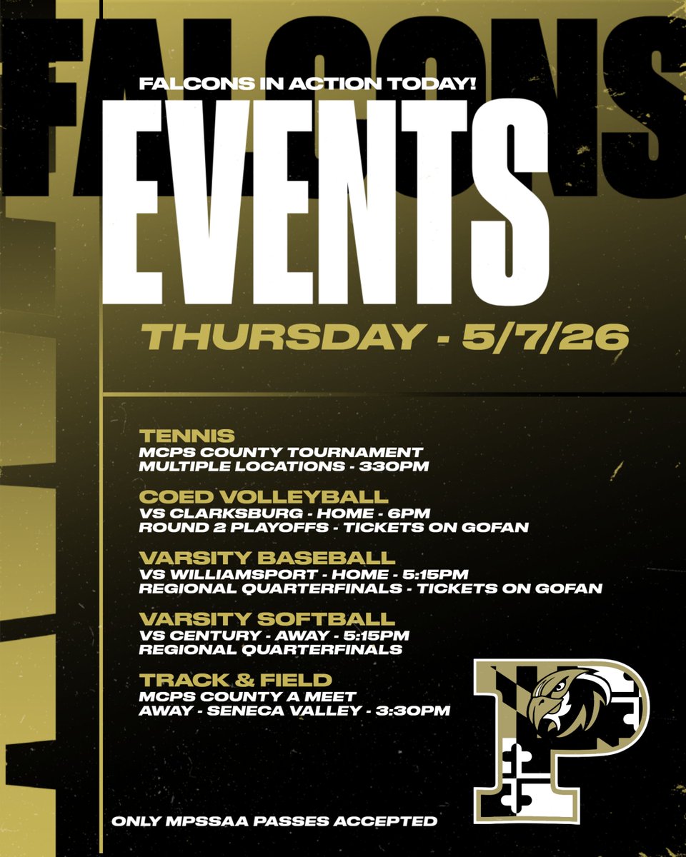 Poolesville AD tweet media