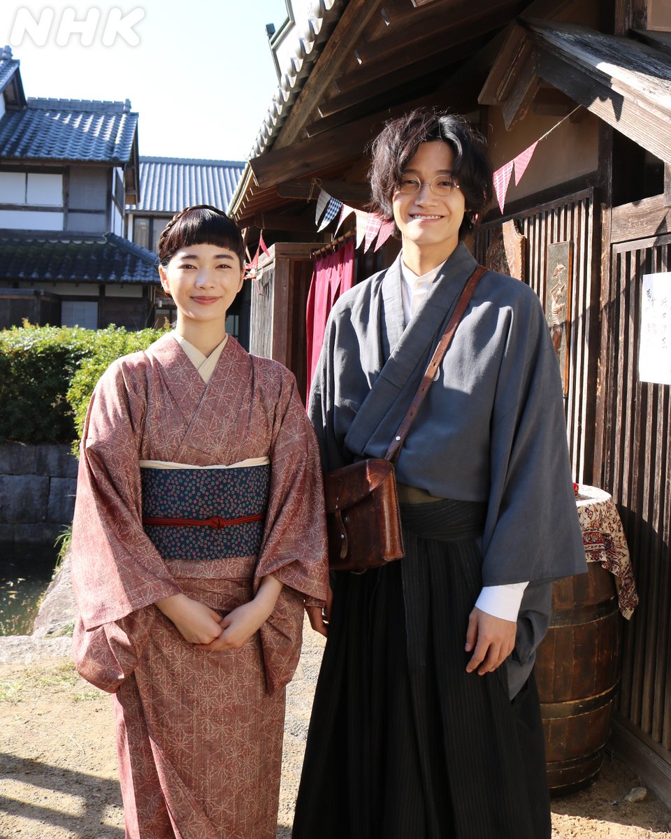 朝ドラ「風、薫る」公式 tweet media