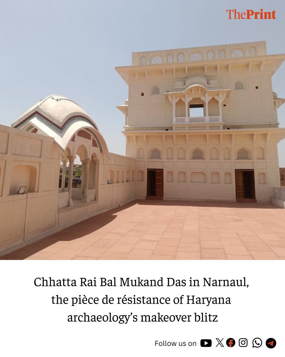 4/5: Narnaul renovation contractor Danish pointed to the ASI-protected tomb next door. “Whenever [Haryana government] officials visit, they take a dig that the state-protected site is in better condition than the ASI-protected one,” he said.