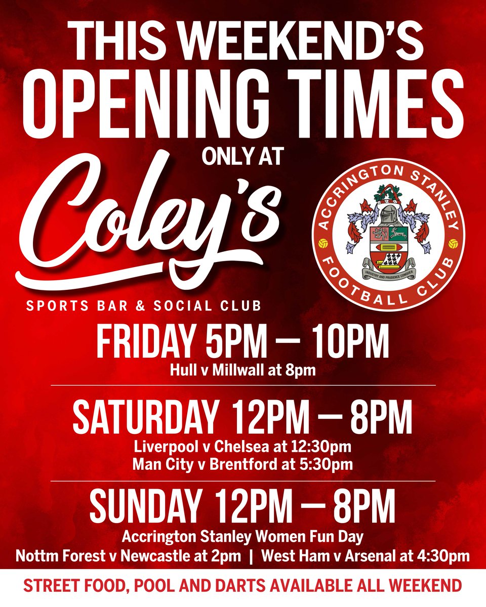 Accrington Stanley tweet media