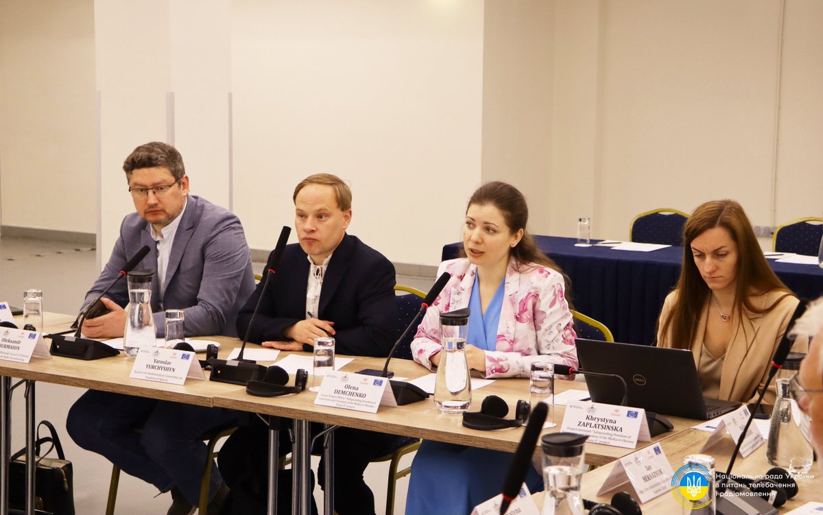 NacRada's tweet photo. 6 травня презентували законодавчі зміни щодо протидії SLAPP-позовам – зловживанню судами для тиску на журналістів, медіа й активістів.
Олександр Бурмагін наголосив, що анти-SLAPP законодавство важливе для захисту свободи слова й медіаплюралізму.
Деталі: https://t.co/n1sgn61iI5 https://t.co/Nc67J4GR0h