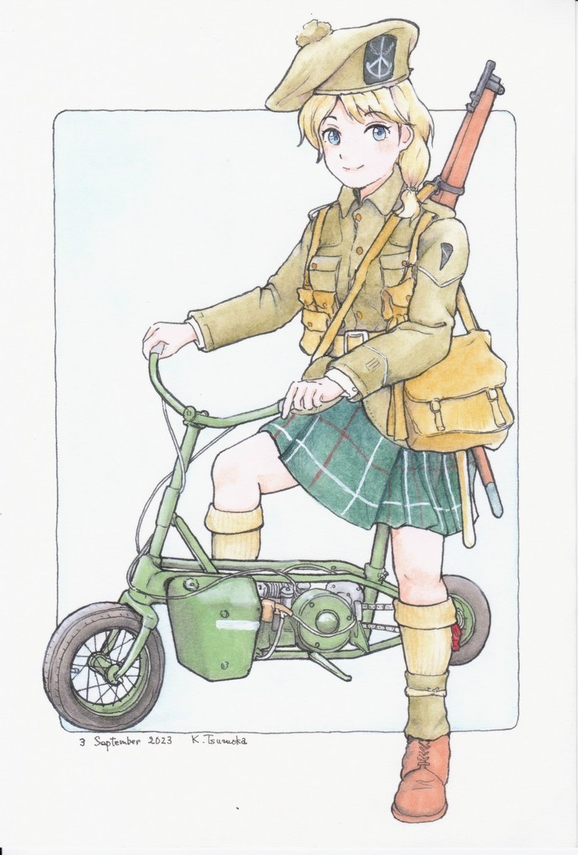 「#既掲でもいいのでとにかくww2イギリス軍を貼ろう 長らくアイコンにしているもの」|Kaz Tsuruokaのイラスト