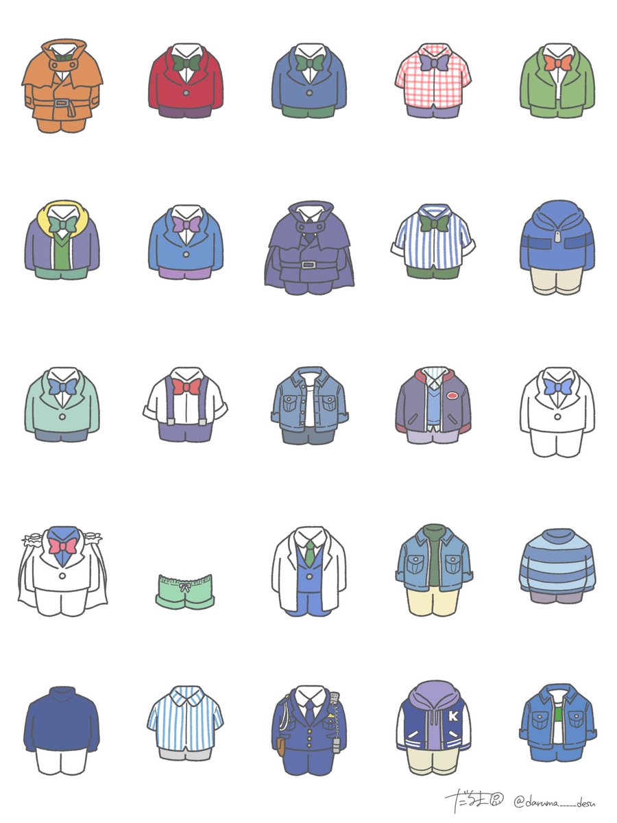 ちまちま描いていたvol.1~25👓🎀
