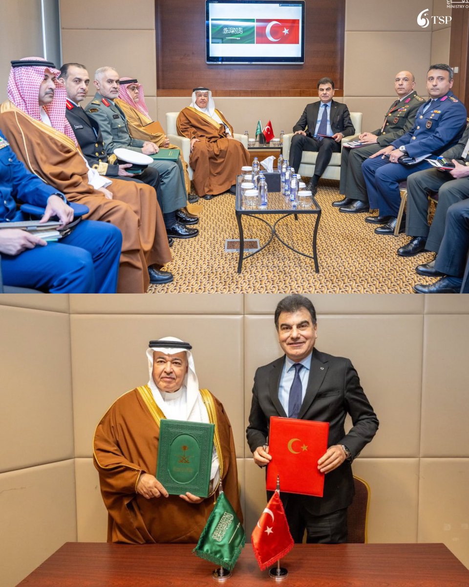 مساعد وزير الدفاع السعودي يوقع محضر التعاون العسكري مع تركيا