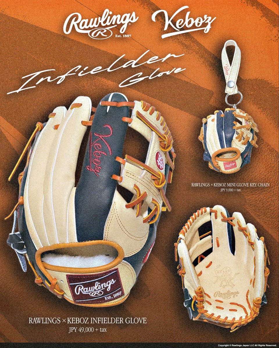 RAWLINGS × KEBOZ COLLECTION】 05.09 SAT — IN STORES 05.10 SUN 20