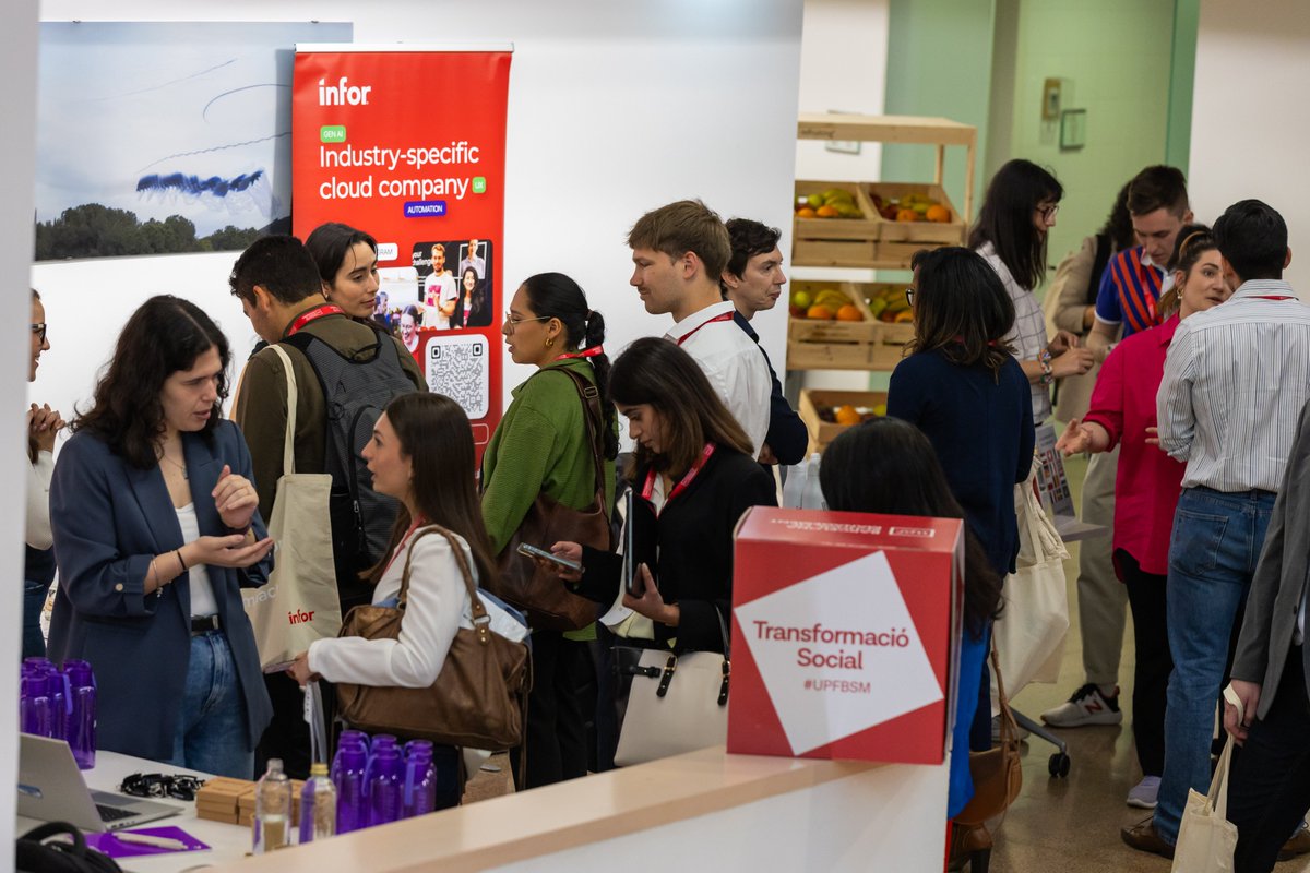 bsm_upf's tweet photo. That's a wrap! ✨

On May 6, we hosted the Career Forum 2026 at our Ciutadella Campus: a space where international talent met leading companies actively looking for profiles like theirs.

Thanks to all the companies and speakers who joined us, including @Accenture, @Factorial and many more! 🫱🏻‍🫲🏼🤩