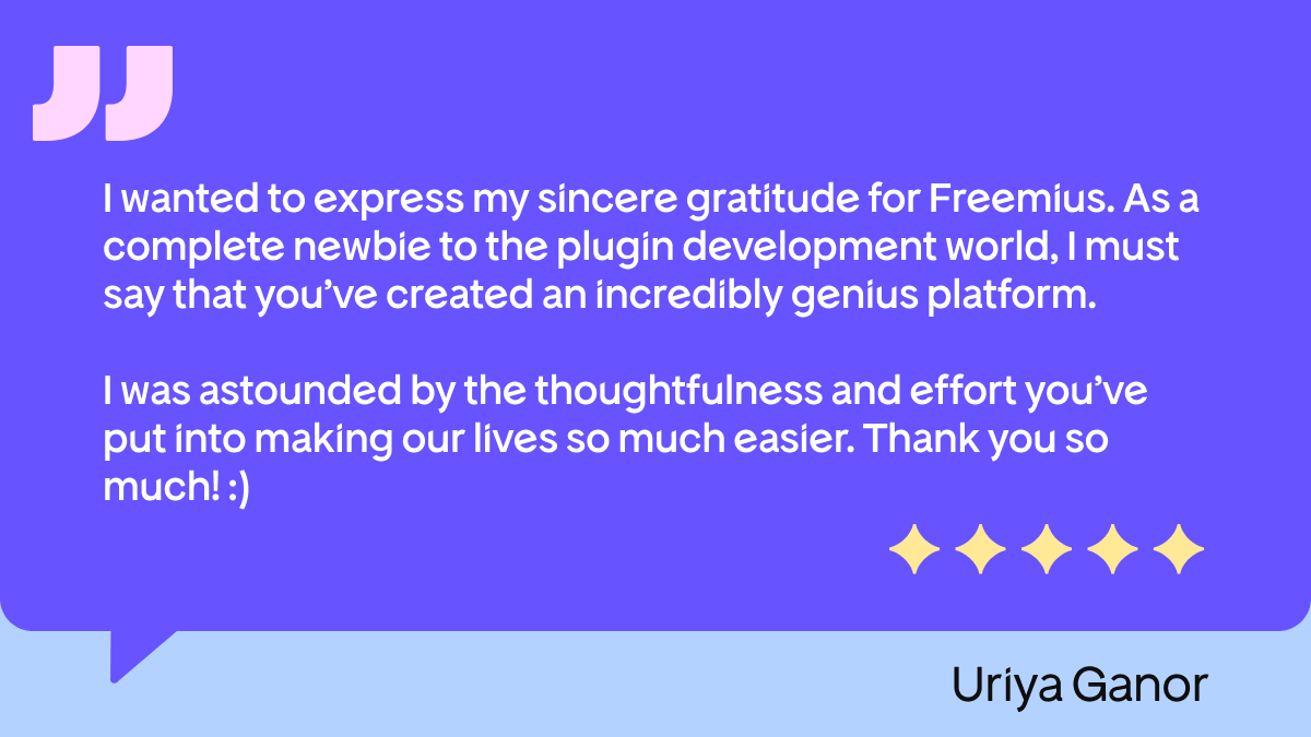 Freemius tweet media