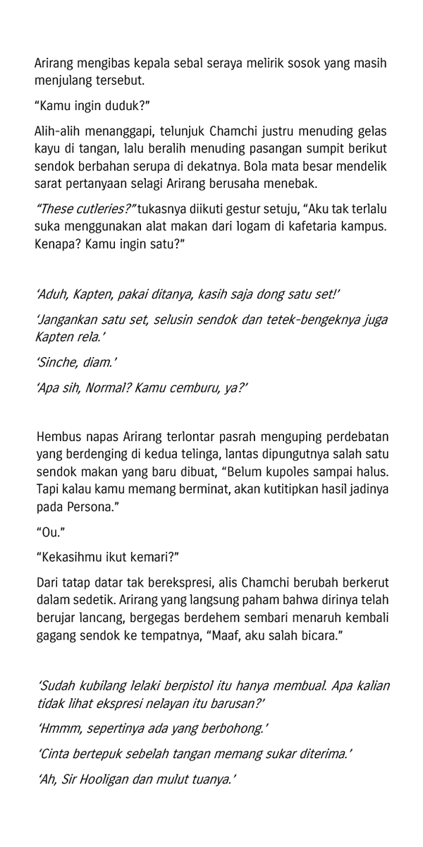 aiukimaru's tweet photo. Arirang, peralatan makan, dan Super Tuna yang penasaran. https://t.co/AHTvNU0D6B