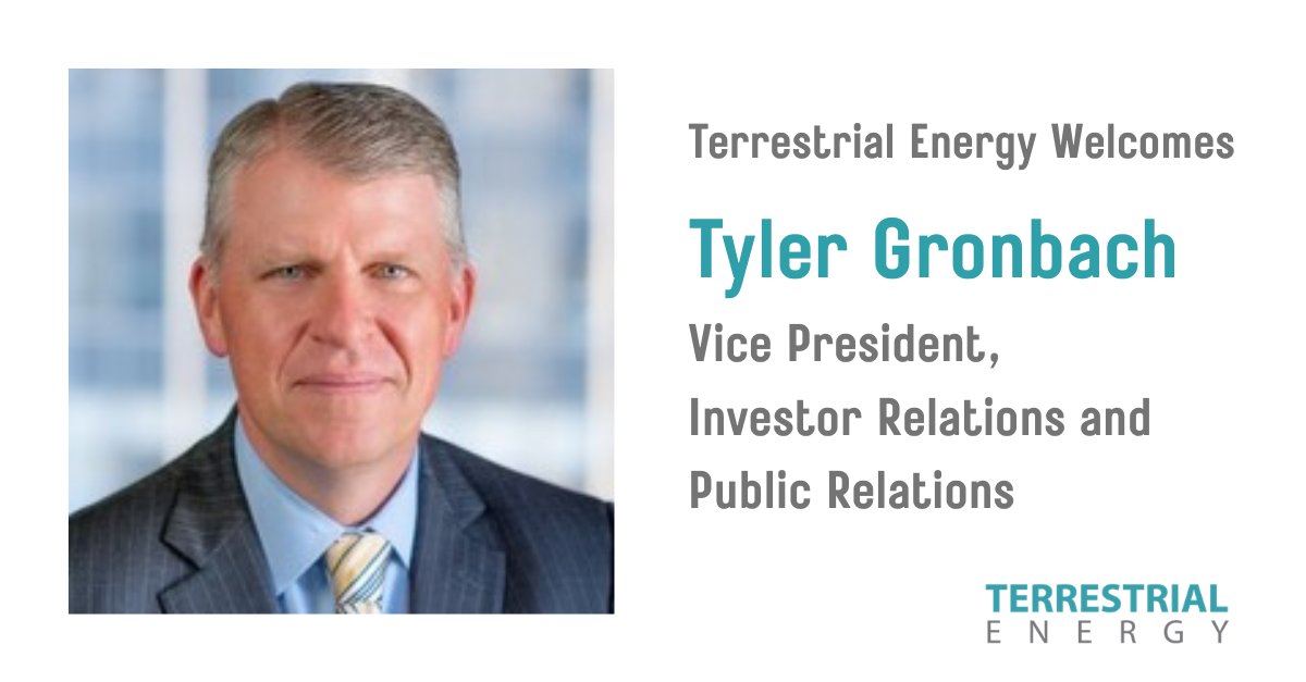 Terrestrial Energy tweet media