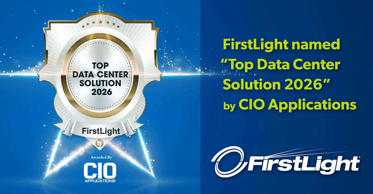 firstlightfiber's tweet photo. @CIOApplications recently named FirstLight the recipient of its “Top Data Center Solution for 2026.” Even better? The honor came from subscriber nominations recognizing our strong results &amp; reliability. We’ll strive to continue living up to it. Read more: https://t.co/jJ2YqjF6s4 https://t.co/JzQDRsh4ts