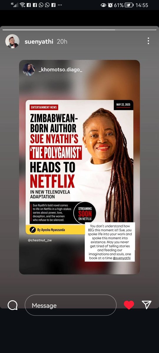 Lorraine Sithole tweet media