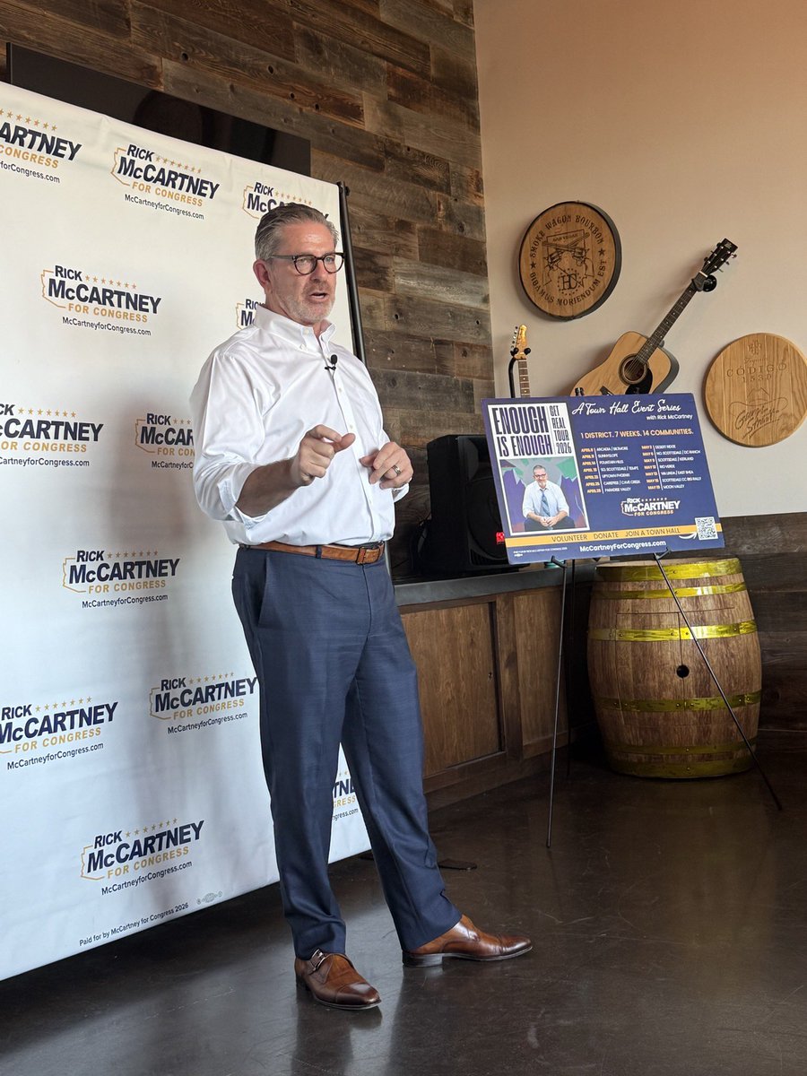 McCartney for Congress tweet media