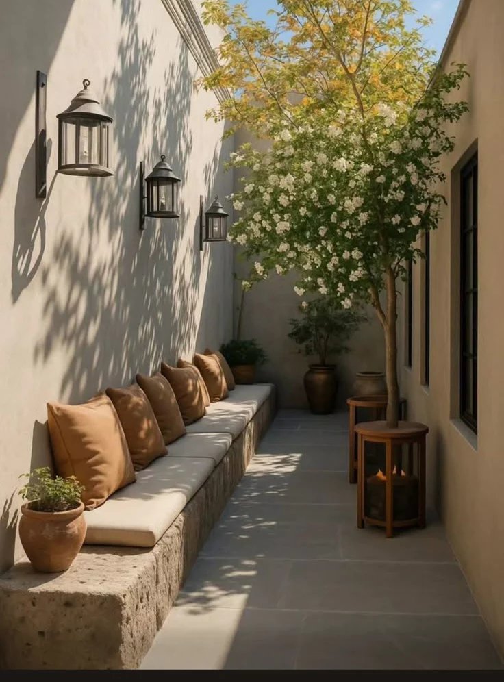architeco1's tweet photo. صغر المساحة ليس عائقا امام صنع متنفس للمنزل https://t.co/L3WlqDoexW