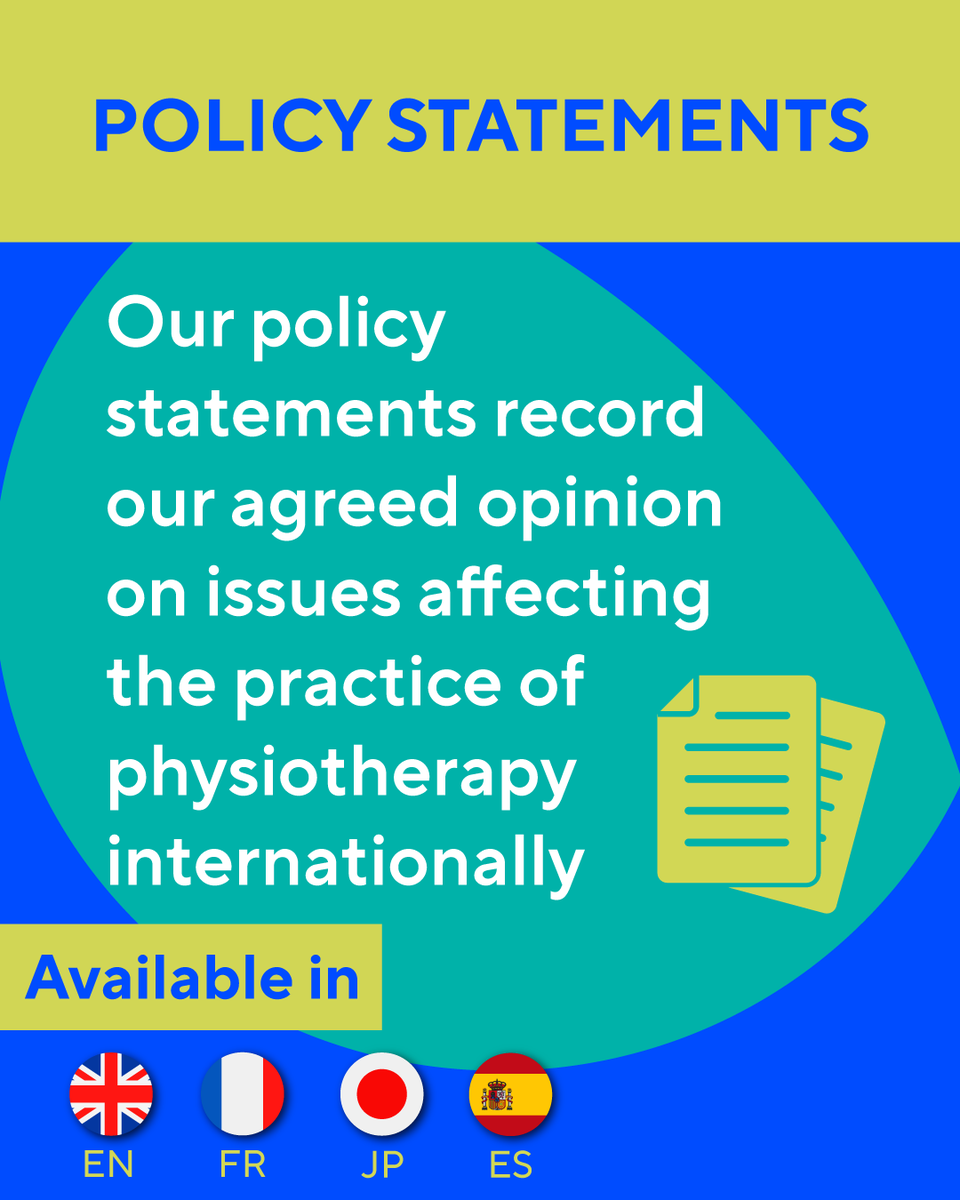 World Physiotherapy tweet media