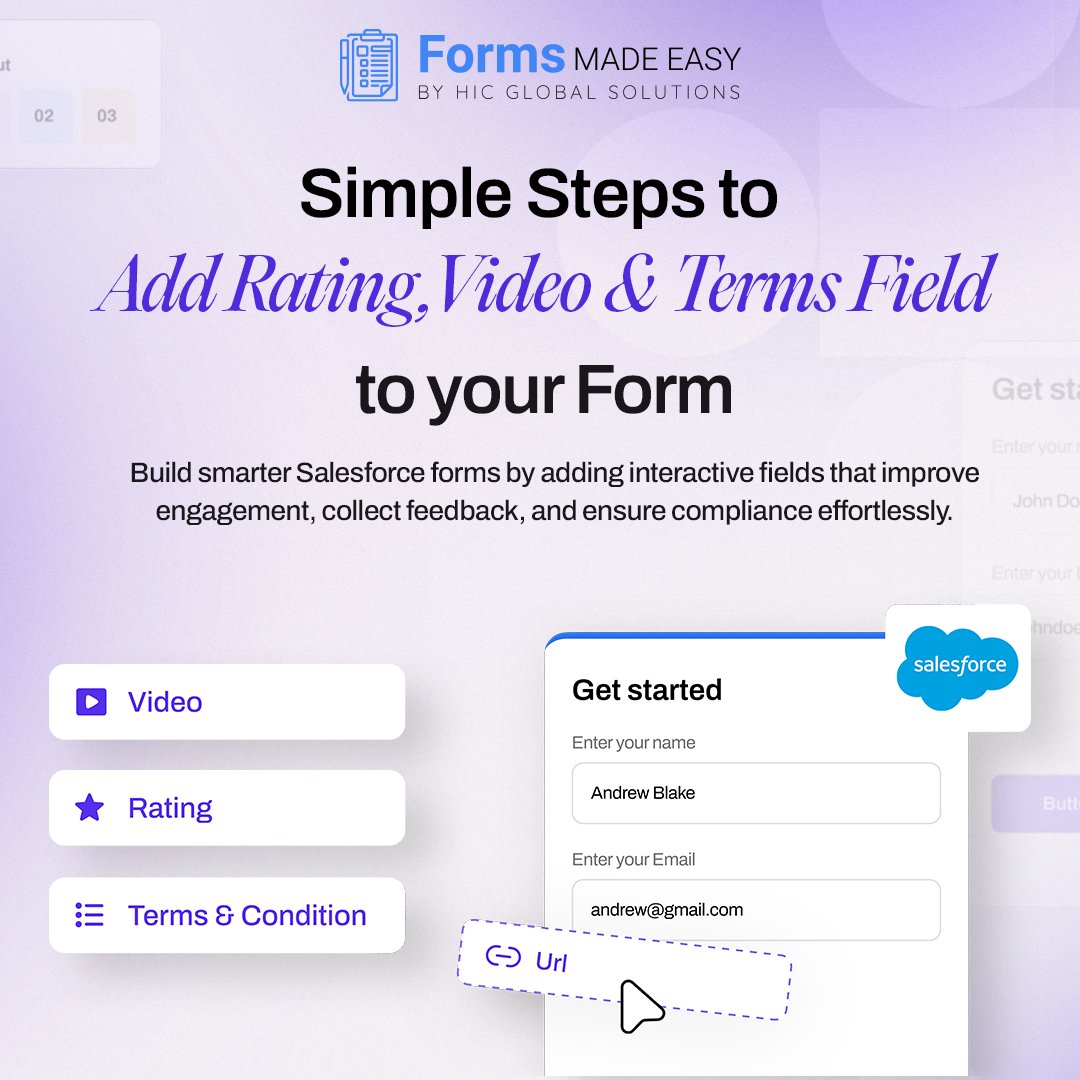 Formsmadeasy's tweet photo. Interactive forms create better customer experiences and stronger engagement.

Explore Now : https://t.co/vMiG1XBLwb

#SmartForms #FormsMadeEasy #AutomationTools #SalesforceApps https://t.co/zLlO8uimuY