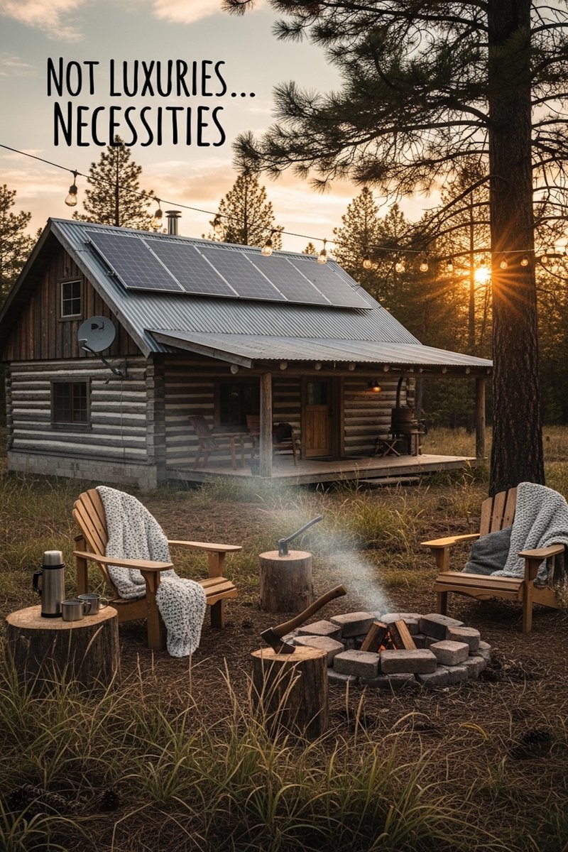 Nobody talks about this part of off-grid living…

The small things that make life WAY easier.

Here’s what surprised me most:
 off-grid-cabin.com/things-i-thoug…