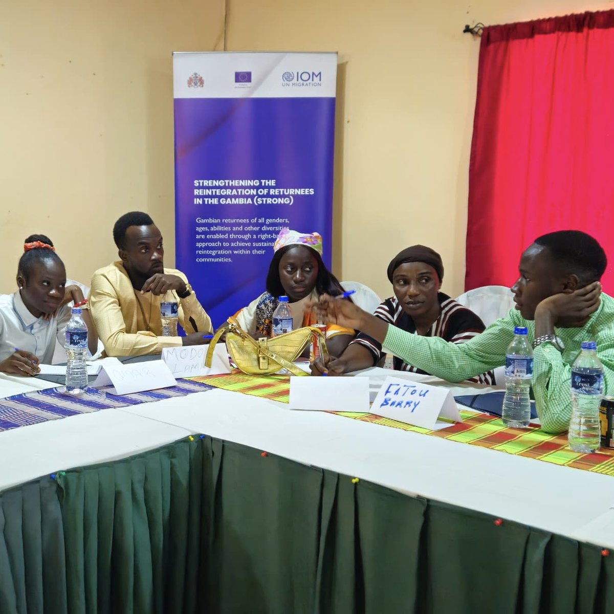IOMTheGambia's tweet photo. Strengthening mental health in The Gambia.

Through our @EUinTheGambia-funded STRONG project, IOM and partners are expanding MHPSS access—training frontline workers and community healers to deliver inclusive care and support returnee reintegration.

More: https://t.co/kx9RT7VDGT https://t.co/J3WS3RteiA