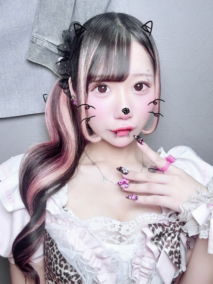 エレスチャル様高品質 ピンクオパールくまちゃん♡No.1604 5/7㈭ 19:00-ﾗｽﾄ 🎀♡ 髪の毛綺麗に巻けたᵔ ˲ ̫ ˱ ᵔ₎🪄⟡˖· #自撮り