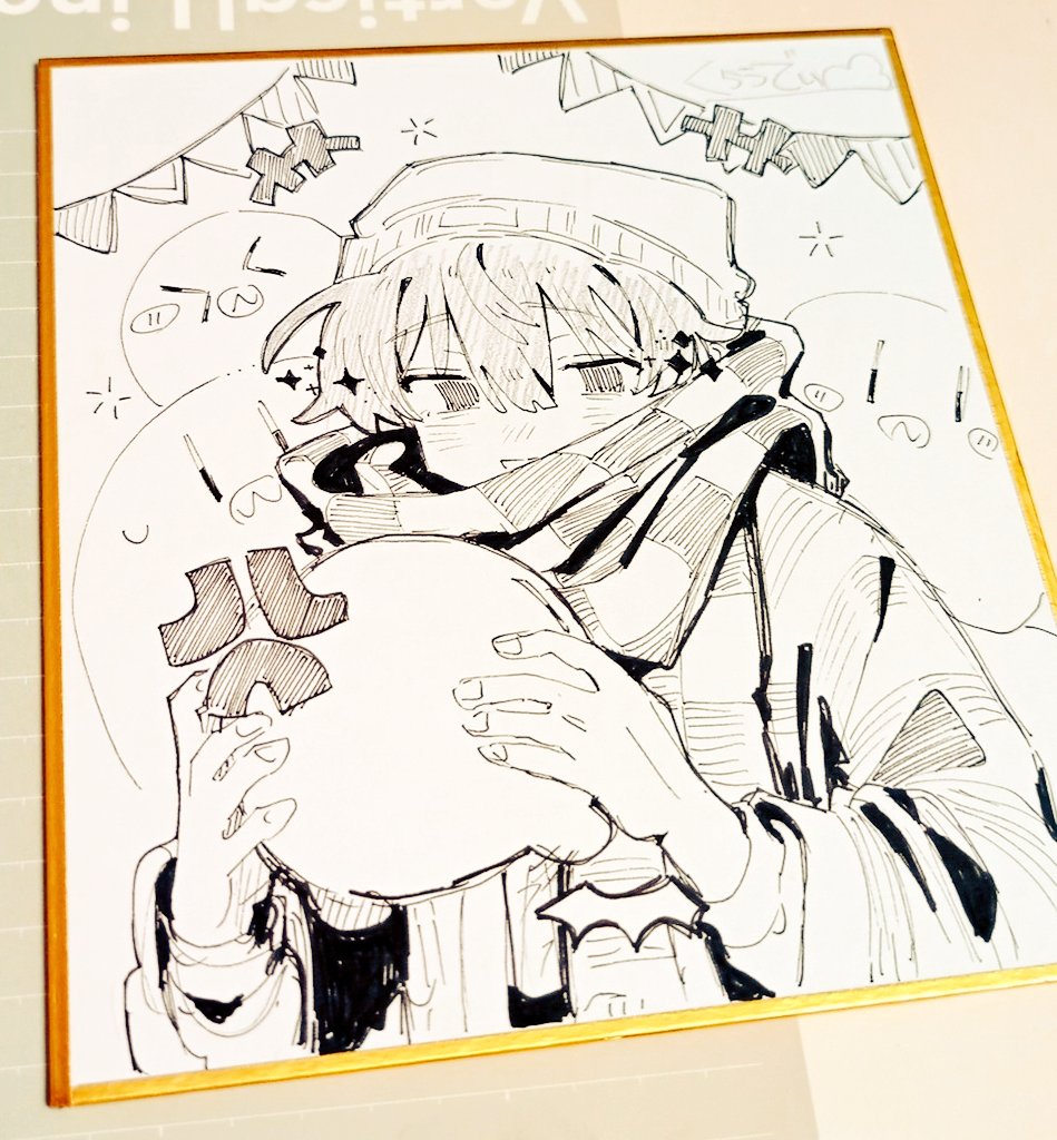 Post by くらうでぃ on X: 色紙描いてみた