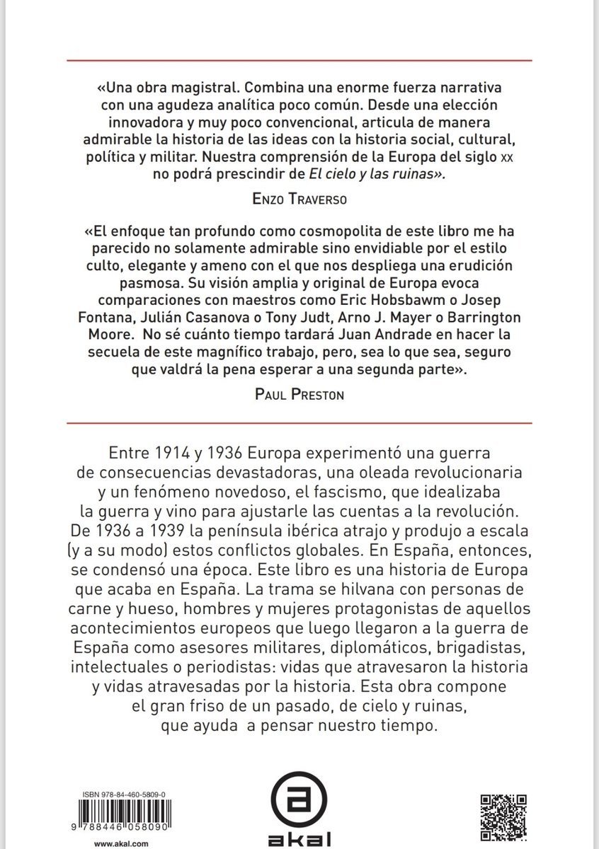ExpeHistoria's tweet photo. 🧠 Con esta estructura parte de una historia de Europa y cierra conectándola con la historia de España, a través de fuentes y testimonios de sujetos como asesores militares, diplomáticos, brigadistas, intelectuales o periodistas. https://t.co/MfC9AKy2QO