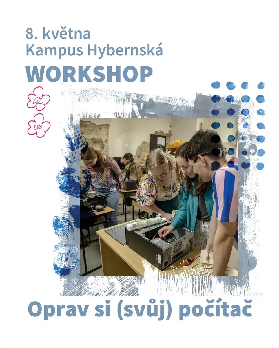 PPocitac's tweet photo. Už zítra se s námi můžete potkat v 13:15 na Studentském Majálesu v Kampusu Hybernská. Těšíme se na vás! https://t.co/BSm4afWPKn