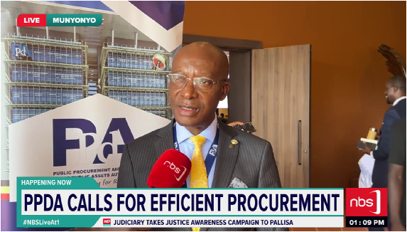 nbstv's tweet photo. Government officials have emphasised ongoing reforms to improve professionalism, efficiency, and accountability in Uganda’s public procurement system. 

@LMushabe  

#NBSLiveAt1 #NBSUpdates https://t.co/NNF3Mmq4Qx