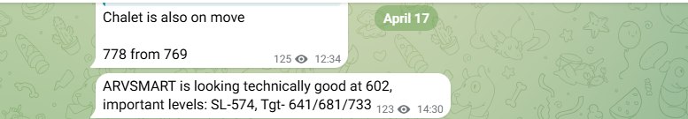 MomentumEdge1's tweet photo. 🔥 #ARVSMART hits first target 🔥
📌 Shared at ₹602
🎯 First target achieved with stock touching ₹646 👀
Momentum remains strong, expecting more action ahead ⚡
⚠️ Disclaimer: This is for educational purposes only and not a buy/sell recommendation. Please read disclosures carefully and consult your financial advisor before taking any investment decision.
#ARVSMART #StockMarket #SwingTrading #Trading #Investing #BreakoutStocks