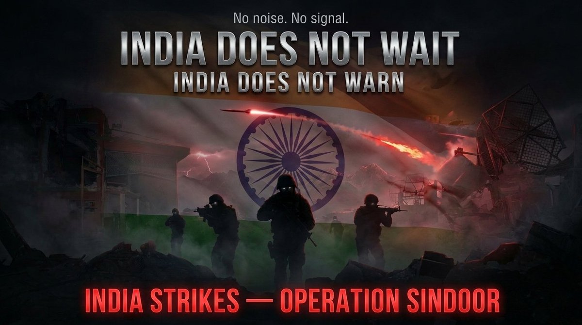 AshrafK__'s tweet photo. You cannot fight terrorism selectively while ignoring its roots. Operation Sindoor calls out those who enable such networks and ensures that responsibility is no longer evaded. #OpSindoorContinues https://t.co/grrS2vP3Md