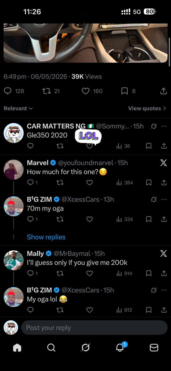 CAR MATTERS NG 🇳🇬 tweet media