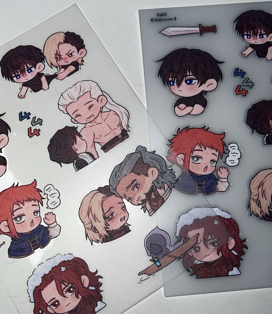 แจก sticker อัศวินวันเดียวให้ฟลว 10 รางวัลค่า 🩷🩷🩷

กติกา : รี+ฟอล ขอแจกให้คนไทยก่อนนะคะ กลัวส่งตปทแล้วหาย😔

ขอคนสะดวกออกค่าส่งเอง [ 30฿ ]

ประกาศผชดวันที่ 12/5 ตอน 20:00 มาเล่นกันเยอะๆน้า ของจริงน่าร้ากมาก หน่วย444อ้วนทุกคน😻

#อัศวินวันเดียว #eternallyregressingknight