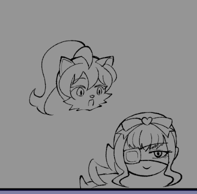 キャラ描く日と背景描く日で分けないとモチベとペースが乱れるよという進捗