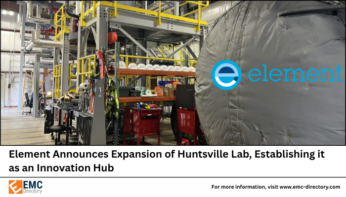 emcdirectory's tweet photo. Element has announced a major expansion of its Huntsville laboratory, positioning the site as a strategic innovation hub for aerospace, space, defense, and energy testing.

Read more: https://t.co/M1anjABGjt

#EMC #EMILab #AerospaceTesting #SpaceTesting #DefenseTesting #Element https://t.co/NtueoDgt8S