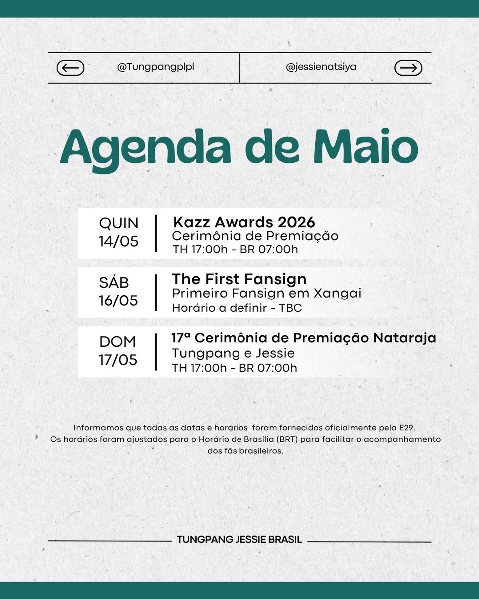 TungpangJessie Brasil Oficial tweet media