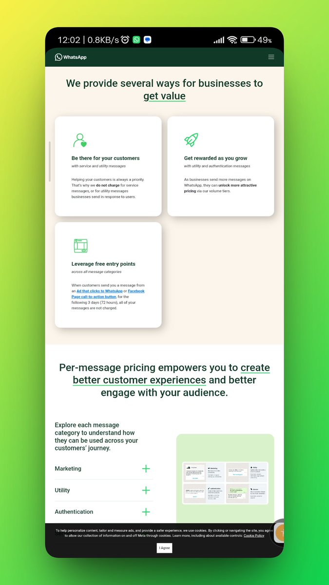 Mr_vipinkumar's tweet photo. WhatsApp marketing is out of control, and we are the product. 📉

​I checked Meta’s API pricing. They charge brands ₹0.86 per marketing message in India. When a brand blasts 1 million spam texts, Meta makes ₹8.6 Lakhs.

​They have ZERO incentive to stop the spam. 🛑👇 https://t.co/Lk0LImCMNg