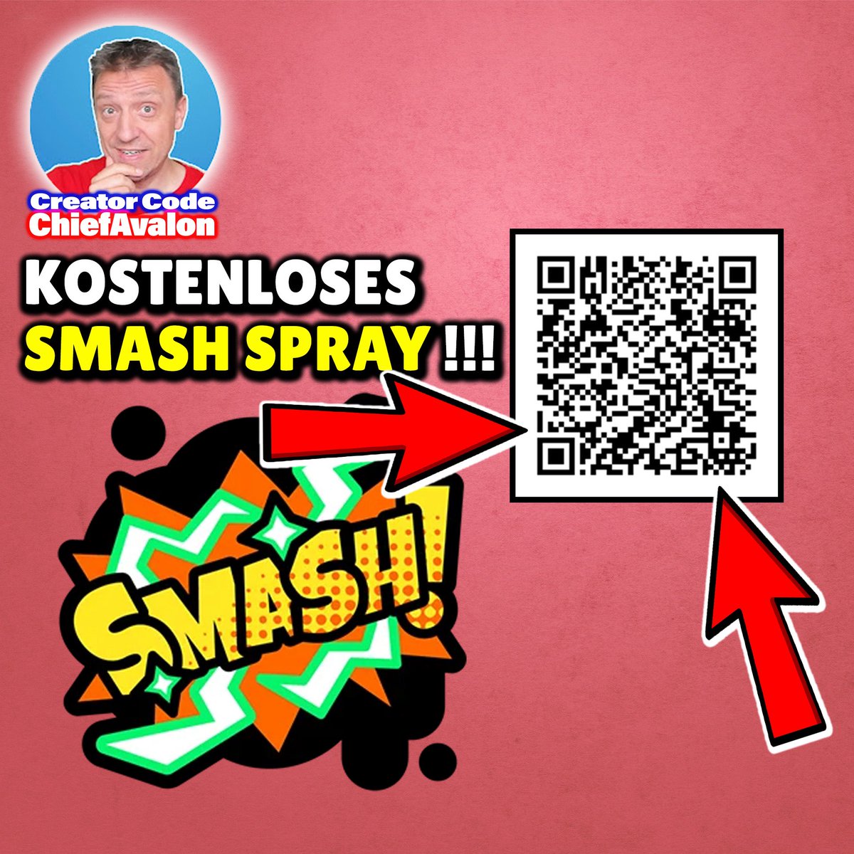 chiefavalon's tweet photo. Hol dir kostenlos dieses SMASH Spray in Brawl Stars! Teil es mit Freunden, damit sie auch profitieren: https://t.co/JyMqUW1Fyr

#BrawlStars #StarrNova #GiftedBySupercell https://t.co/VWZ3mozWZt
