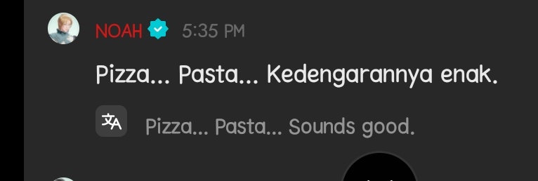 💜 pizza... pasta... kedengarannya enak

didn't expect 😭😭😭😭😭