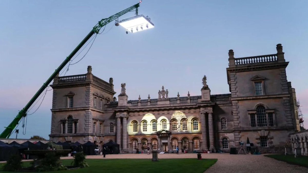 discoversouthk's tweet photo. Are you interested in film tourism? You can learn all about what's been filmed in South Kesteven on our website: https://t.co/GebIeliv5m
This photo was taken at Grimsthorpe Castle whilst Netflix was filming Bridgerton there! #GrimsthorpeCastle #Netflix #Bridgerton #FilmTourism https://t.co/mHT2BIqtlP