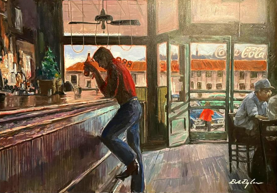 Bob Dylan painted this exact frame
